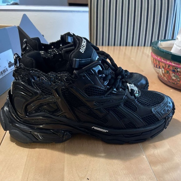 Authentic Balenciaga Track Runners black Size 11 - Picture 1 of 5